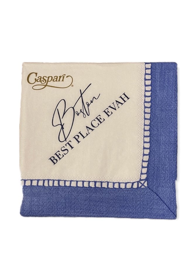 Boston ~ Best Place Evah Cocktail Napkins - 24 Per Package