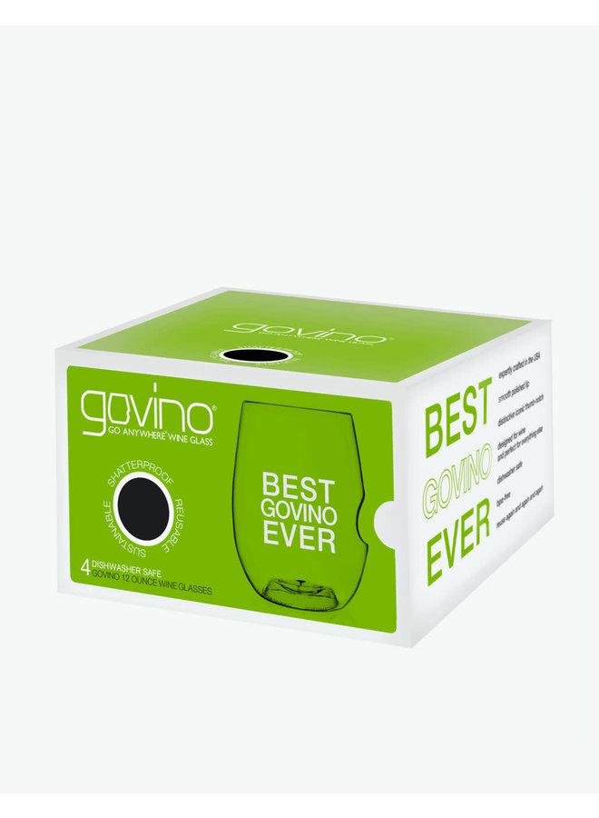 White Wine Glasses, 12 oz (4-Pack)