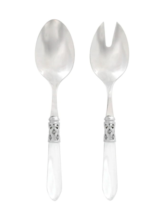 Aladdin Brilliant Clear Salad Server Set