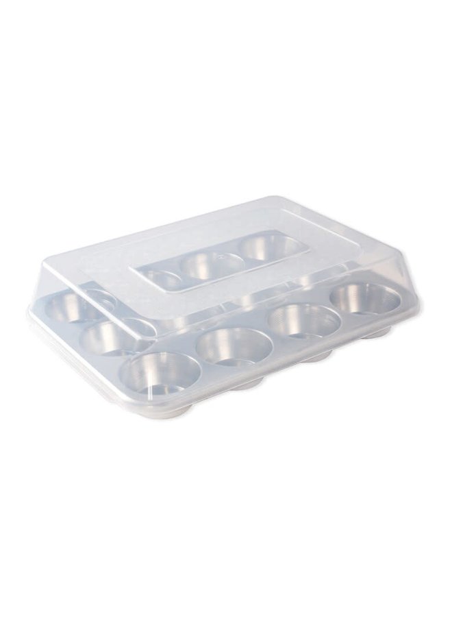 Naturals® 12 Cavity Muffin Pan with High-Domed Lid - Blackstone's