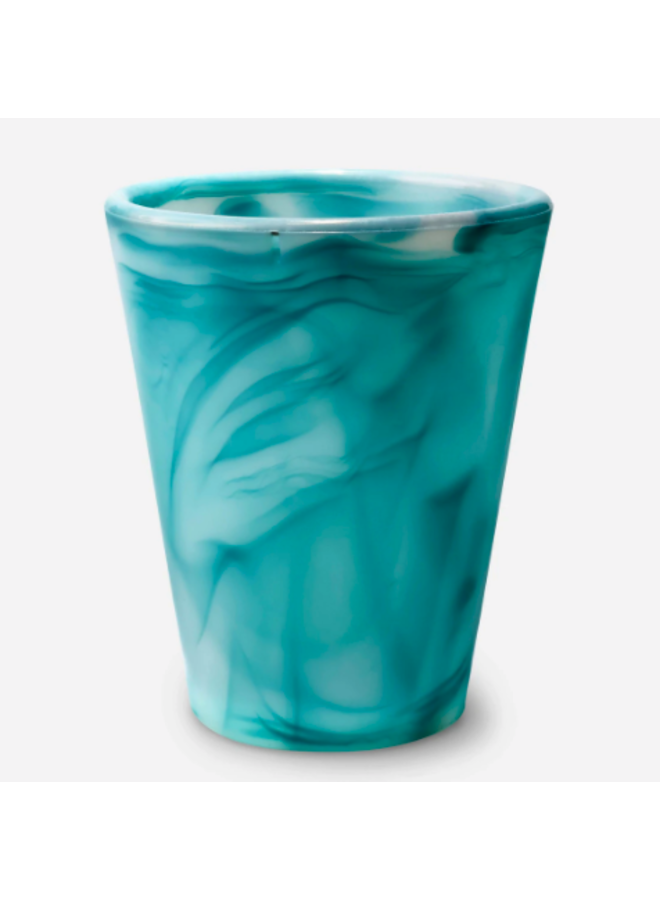 Caspari Tumbler Turquoise