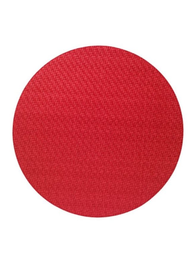 Wicker Placemat 15" Round Set of 4