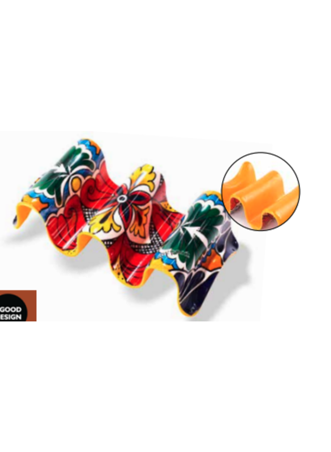 Taco Holder Multiple - Yellow