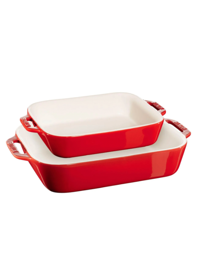 Bakeware Set, Ceramic Baking Dish, Rectangular Baking Pans Set