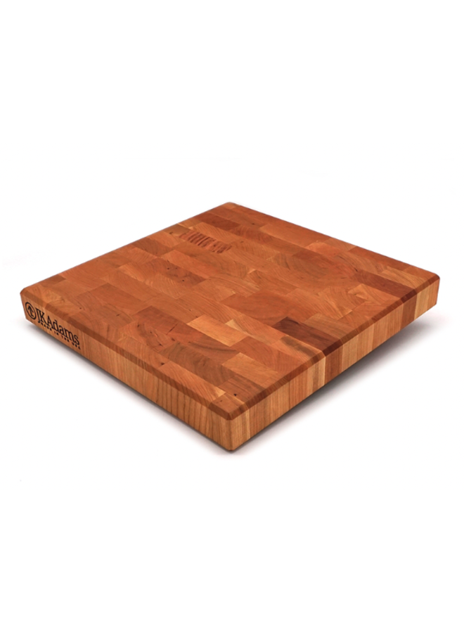 Pro Series end-grain Cherry 16x16x2"