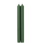 Straight Taper 10" Candles in Hunter Green - 2 Candles Per Package