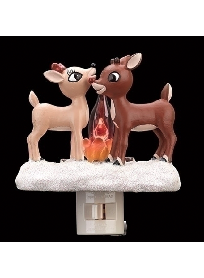 Rudolph Clarice Camp Fire Night Light