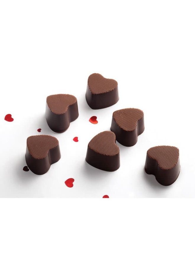 Silicone Chocolate Heart Mold