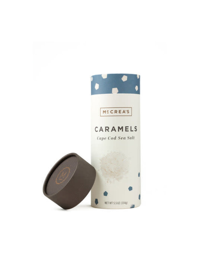 McCrea's Caramels  Cape Cod Sea Salt 5.5oz tube