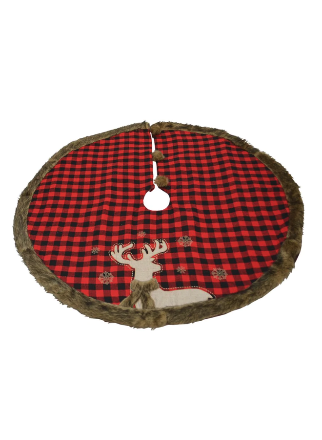 Check The Deer 48" Tree Skirt