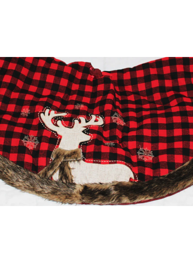 Check The Deer 48" Tree Skirt