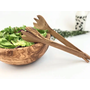 Olive Wood Flip Tongs