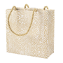 Pebble Small Square Gift Bag in Gold - 1 Each