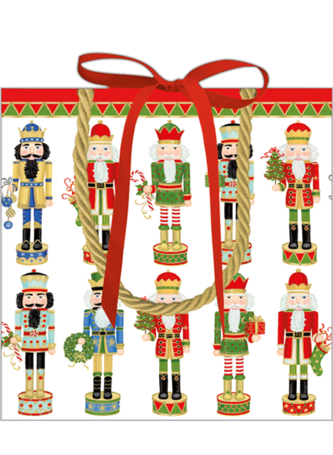 Nutcracker Parade Small Square Gift Bag