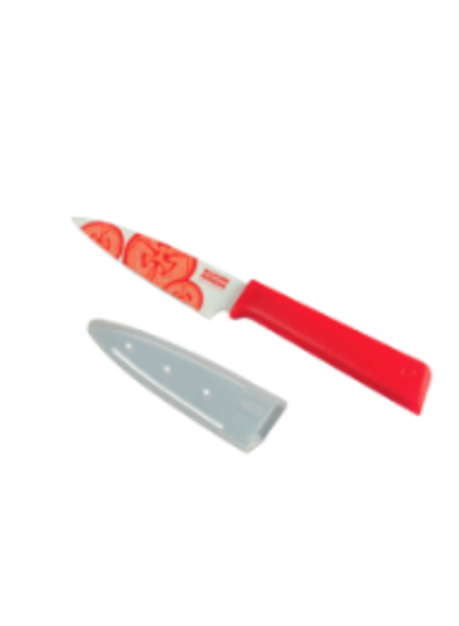 4" COLORI® Serrated Paring Knife Blister