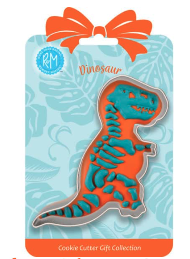 Dinosaur Cookie Cutter 4.75" Carded