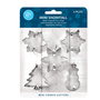 Mini Snowfall Cookie Cutters 5 PC Set