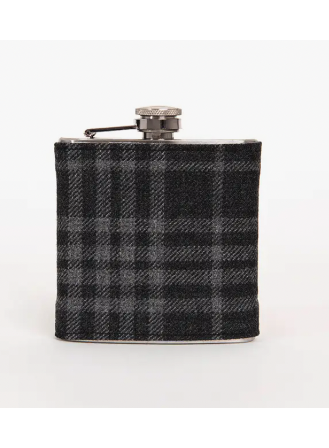 6oz Harris Tweed Hip Flask