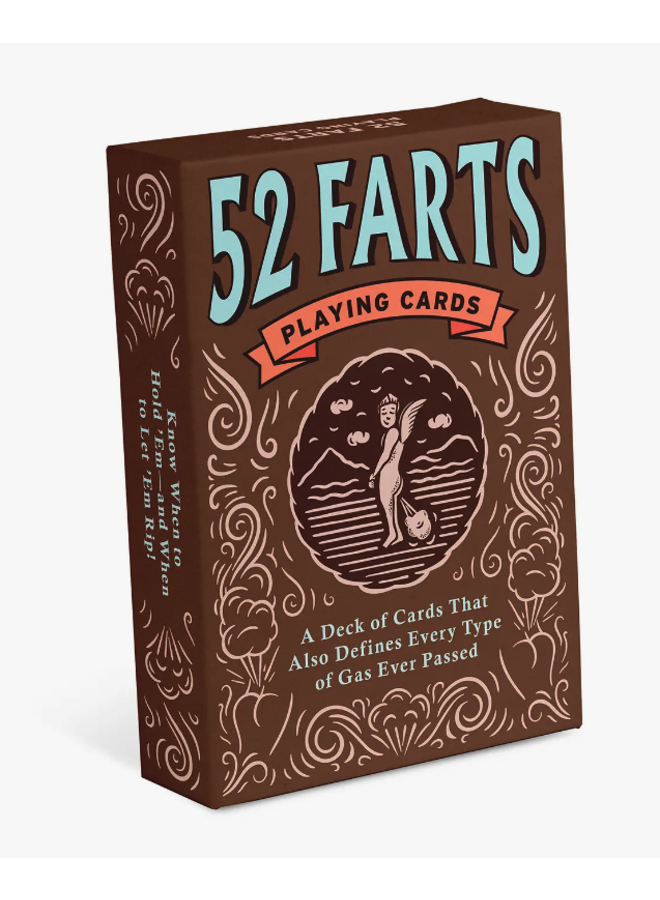 52 Farts Playing Cards Deck