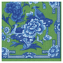 Green and Blue Cocktail Napkins - 20 Per Package