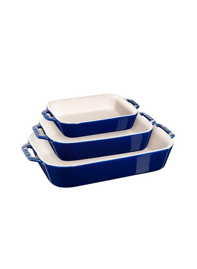 Staub Ceramic 7.5-inch x 6-inch Rectangular Baking Dish - White