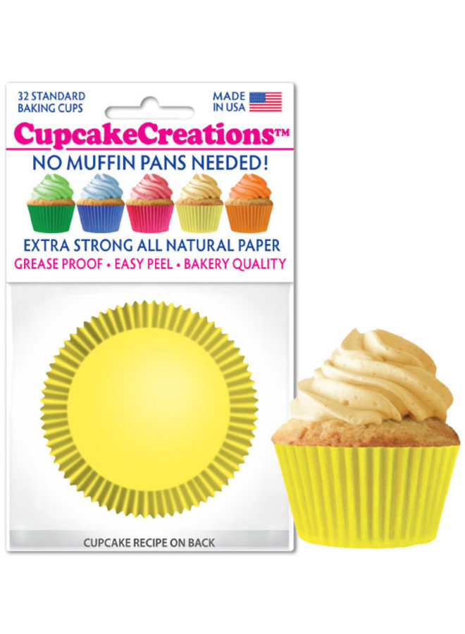 Yellow Baking Cups