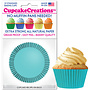 Lite Turquoise Baking Cups