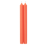 Straight Taper 10" Candles in Coral - 2 Candles Per Package
