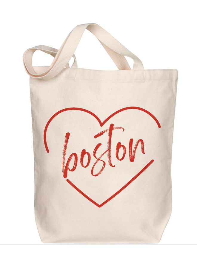 Boston Heart All The Love For Tote