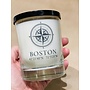 Boston Compass Rose Candle 13oz. - Seaside Mist Scent