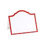 Arch Die-Cut Red Foil Place Card 8 Count