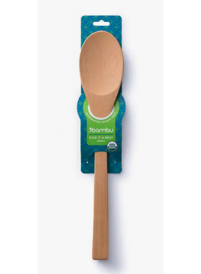 “Give It A Rest” Bamboo Spoon