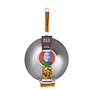 14" Carbon Steel Uncoated Wok