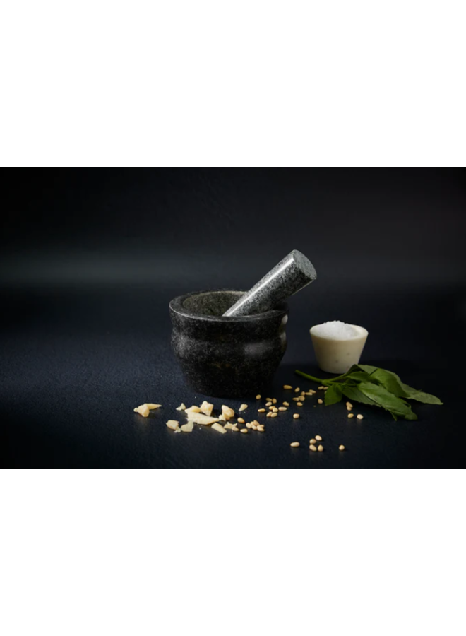 5.5" Granite Mortar & Pestle – 8 lb.