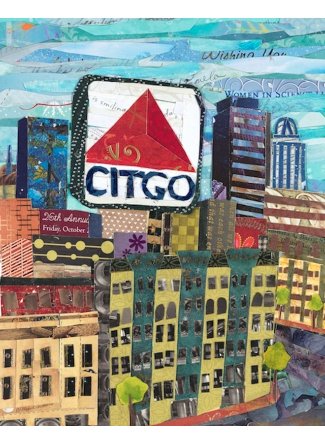 Citgo Kenmore Square Black Framed 5x7 Print