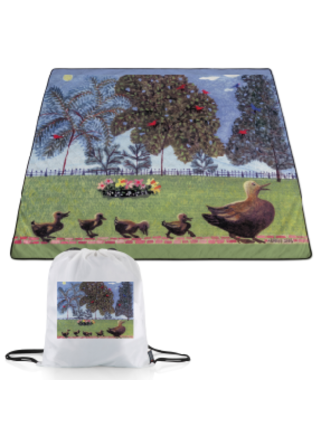 Blackstone's Exclusive Make Way for Ducklings Backpack Blanket Set