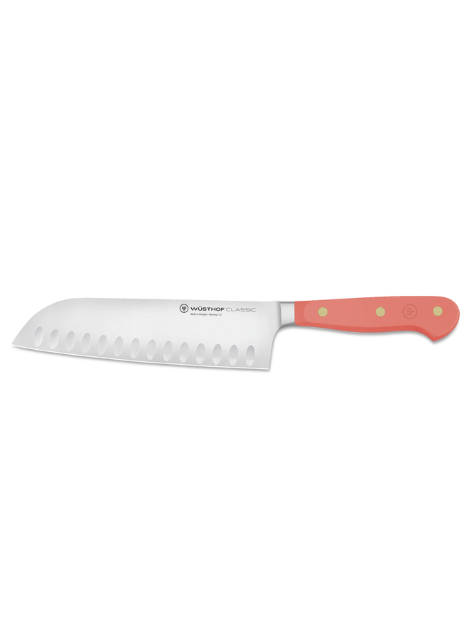 Classic Color 7" Santoku Hollow Edge