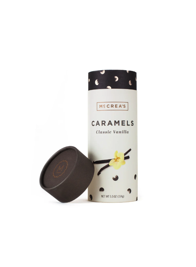 McCrea's Caramels  Classic Vanilla 5.5oz tube