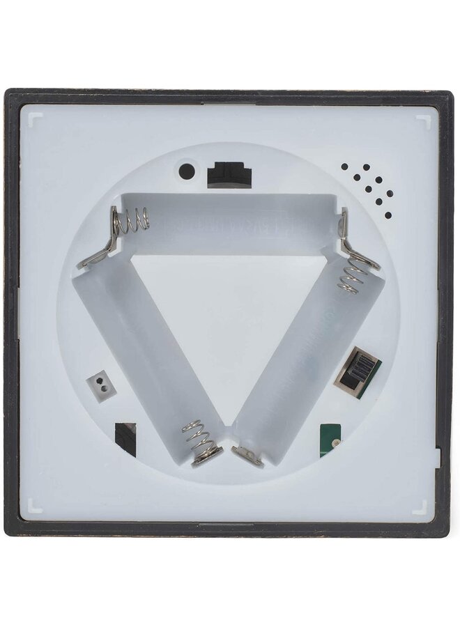 LED Swirl Lantern Nutcracker Ballet, 10.7 inch, Black