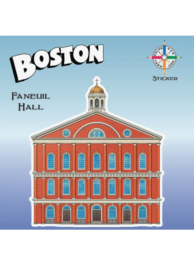 Faneuil Hall -Boston- Sticker