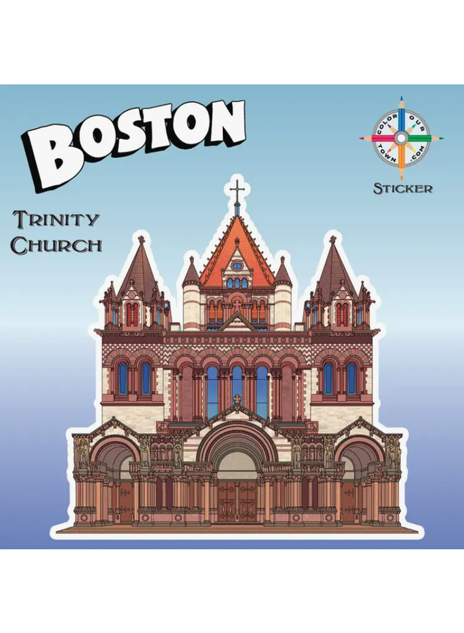 Trinity Church -Boston- Sticker