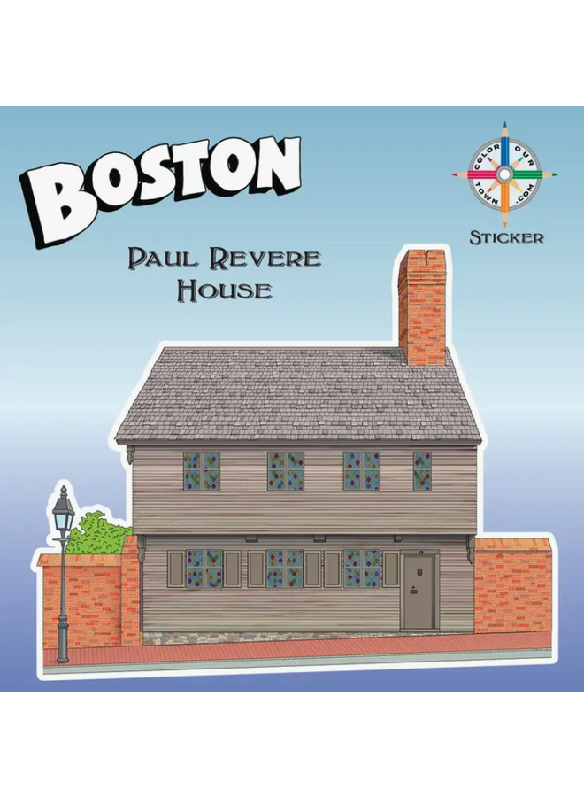 Paul Revere House -Boston- Sticker