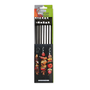 Endurance Flat Stainless Skewer Set of 6