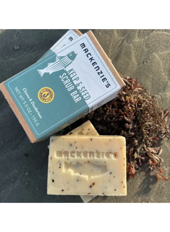 Kelp & Seed Scrub Bar- 5.5 oz