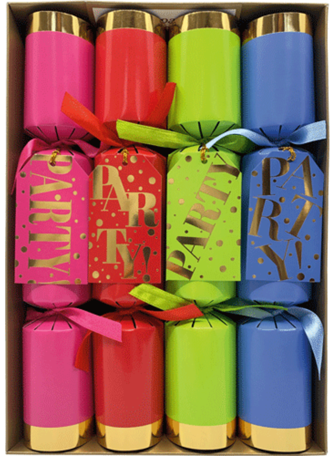 Party! Everyday Crackers - 8 per box 10"