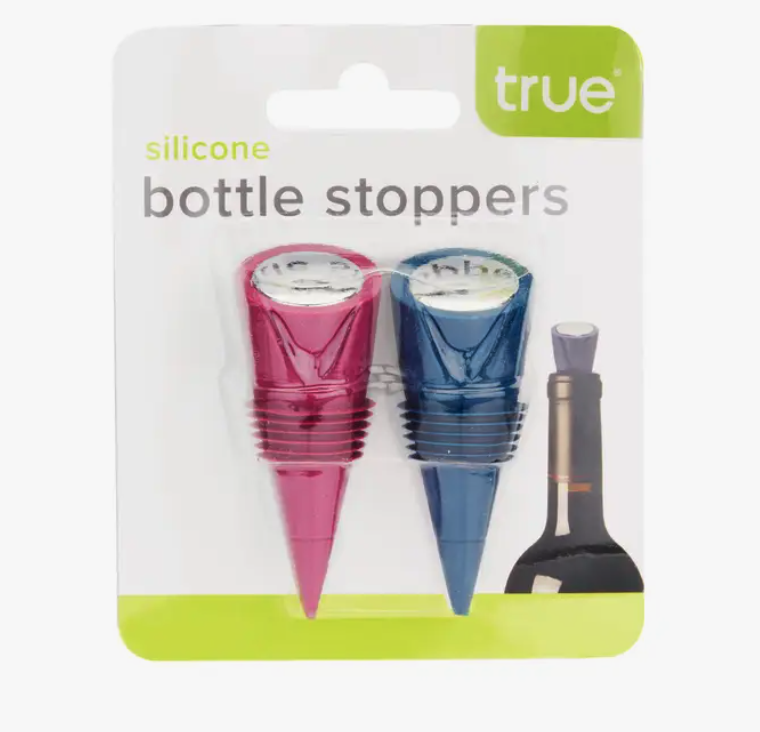 True Cone Silicone Bottle Stoppers