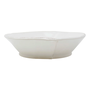 Melamine Lastra White Large Shallow Serving Bowl