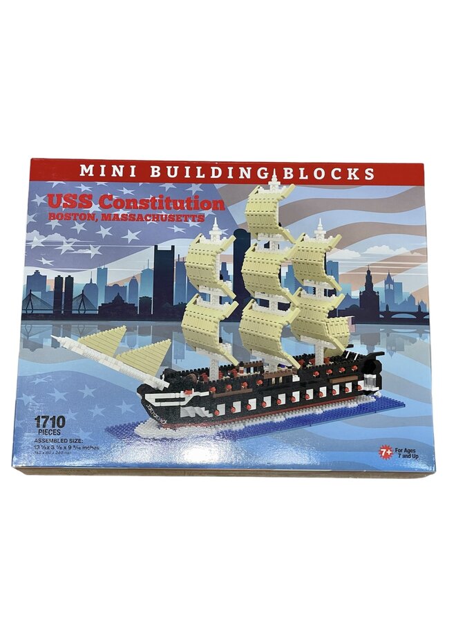 USS Constitution Building Blocks 3XL