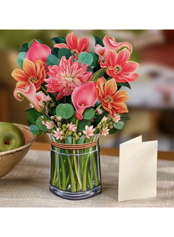 Dear Dahlia Pop-up Greeting Card