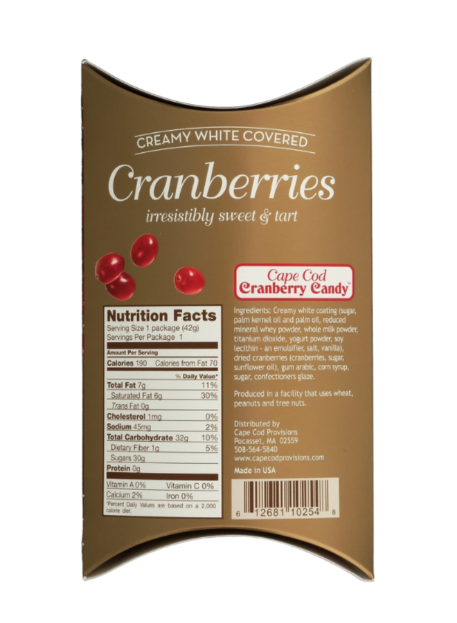 Creamy White Yogurt Covered Cranberries